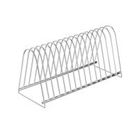 GLigeT Fichiers Support de stockage magazines CD à 15 emplacements, présentoir d'album, Collection d'art créative verticale Albums