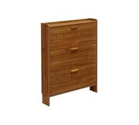 GLigeT Foyer Meuble à Chaussures Ultra-Mince, Rangement Simple, Style Seau Rabattable, entrée Porte-Chaussures