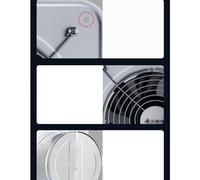 GLigeT Ménage Ventilateur d'extraction de fenêtre de 6 pouces/8 pouces/10 pouces/12 pouces, puissant, silencieux, for cuisine, haute vitesse, Cuisine(10inch)