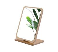 GLigeT Miroir de Table Miroir de Maquillage de Chambre à Coucher, Miroir de Bureau en Bois, Petite Maison, Miroir de Maquillage Simple Vintage Miroir Maquillage (Color : C)