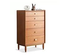 GLigeT Multifonction Grande Commode en Bois Massif Chambre Moderne Armoire de Rangement multifonctionnelle Placard avec poignées Laiton