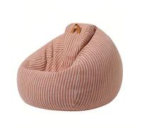 GLigeT Salons Canapé Paresseux Pouf inclinable, Chaise de Sol for Chambre à Coucher et Balcon, Longue Simple(Red,Grand)