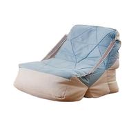 GLigeT Salons Canapé Pouf Petit canapé Paresseux for siège de Sol Chambre à Coucher for Chaise Balcon inclinable(Blue)
