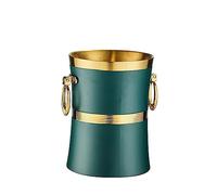GLigeT Seau à glace coloré pour bar KTV Seau à glace créatif Seau à glace pour bière et vin Seau à champagne Seau à glace en acier inoxydable Seau à champagne (F)