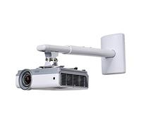 GLigeT Support Vidéoprojecteur Support de projecteur télescopique Extensible, Bras de Fixation for Mur, capacité de 33lb, Longueur de 15,7 à 23,6 pouces/40 à 60cm, Blanc Support Projecteur