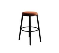 GLigeT Tabouret Bar Chaise de Bar Marron sans Dossier, Chaise de Bar Minimaliste, Chaise Haute, Tabouret en Fer forgé Chaise de Bar(XXL)