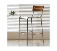 GLigeT Tabourets de Bar Chaises de Bar Dossiers pour la maison Chaises de Bar de Luxe Lire Tabourets de Bar minimalistes Chaises avec Pieds Hauts Bar Cafétéries Tabourets de Bar Chaises de Cuisine