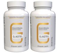 Glikotril - 120 gélules, paquet de 2