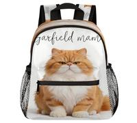 Glilade Sac à dos léger avec boucle de poitrine pour tout-petits, garçons et filles, sac à dos d'école, sac à dos léger pour voyage, crèche, camping (Best Garfield Mom)