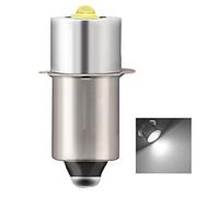 GLIMDA Ampoule de lampe de poche LED blanche 6-24 V P13.5S/PR2 Kit de conversion LED pour 4, 5, 6 cellules C&D, lanterne, vélo, lampe de travail, ampoules Maglit.