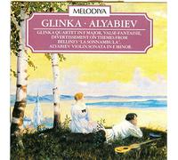 Glinka Quartet in F Major - Valse Fantaisies - Divertissement on Themes from Bellini's " La Sonnambula" / Alyabiev Violin Sonata in E minor