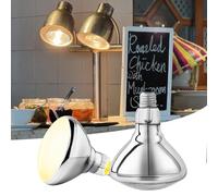 GlintBay Ampoule chauffante E27 250 W, ampoule de chauffage alimentaire, ampoule couveuse, lampe chauffante pour poulet, ampoule de chauffage de plafond de salle de bain