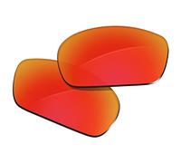 Glintbay Lunettes de soleil de rechange 100 % précises pour Maui Jim World Cup MJ266 - Miroir rouge feu polarisé