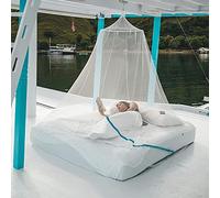 Glisglis - Moustiquaire de voyage avec extenseur dans ourlet, recouvre le matelas - Pas d'espaces. Pas de moustiques. (moustiquaire, baldaquin, imperméabilisé)