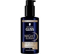 Gliss Night Elixir Ultimate Repair Hair Serum Replenishes Damaged Hair During Sleep,Cares For Soft And Regenerated Hair Overnight