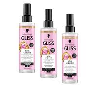 GLISS - Schwarzkopf - Lait Démêlant Express - Soie Liquide - Brillance - Protège jusqu'à 230°C - Démêle & Apporte de la Brillance - Cheveux Ternes & Cassants - Soin Normal - Sans Rinçage - 200ml