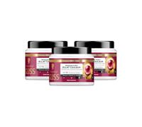 GLISS - Schwarzkopf - Masque 4en1 - Eclat Couleur - Haptiq System - Crée des Micro-Liaisons Capillaires - Cheveux Colorés ou Méchés - Soin Intense - Nourrit & Repare - 400ml - Lot de 3