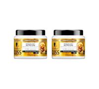 GLISS - Schwarzkopf - Masque 4en1 - Nutrition - Huile de Marula - Haptiq System - Crée des Micro-Liaisons Capillaires - Cheveux Sec et Rêches - Soin Intense - Nourrit & Repare - 400ml - Lot de 2
