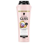 GLISS Shampooing Anti-Fourches SOS Longueurs et Pointes 250 ml - Sans Silicone - Cheveux Fortifiés - Lot de 3
