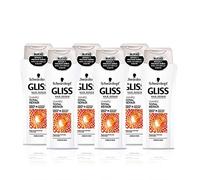 Gliss shampooing réparation Total - Paquet de 6 x 250 ml - Total : 1500 ml