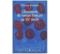 Glissements Du Roman Francais Au Xxeme Siecle