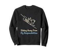 Glisser Loin de Mes responsabilités Procrastinator Sweatshirt