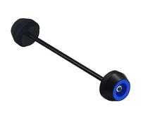 glisseur d essieu moto Pour CB750 Pour Hornet 2023 2024 Glissières De Fourche Avant Arrière De Moto Protection Contre Les Chutes De Roues Accessoires Modifiés(Blue,Rear)