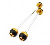 glisseur d essieu moto Pour CBR 954 2002 2003 Glissières De Fourche D'essieu Avant Arrière De Moto Protection Contre Les Chutes Pièces De Moto Accessoires De Protection(Yellow)