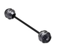 glisseur d essieu moto Pour CBR1000RR 2008-2024 Pour CBR600RR 2009-2015 Accessoires De Moto Avant Arrière Essieu Fourche Roue Crash Slider Protecteur Pad(Metallic,Rear)