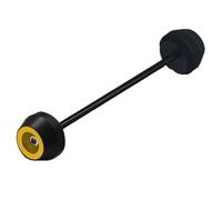 glisseur d essieu moto Pour Tracer Pour 7GT 2021 2022 2023 2024 Glissières De Fourche Avant Arrière De Moto Protection Contre Les Chutes Pièces Détachées(Yellow,Front)