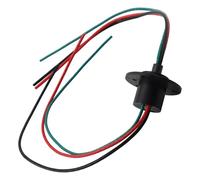 Glissière à 3 fils pour anneau pour éolienne - Courant total 90 A, 30 A par conducteur, vitesse maximale 250 tr/min, OD compact 22 mm, compatible avec Freedom PMG