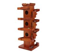 Glissiere a billes en bois, jouet educatif pour enfants