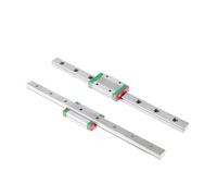 Glissière à roulement linéaire pour rail coulissan Glissière linéaire miniature MGN7H 2 pièces Guide + L de 100 mm à 1000(400mm)