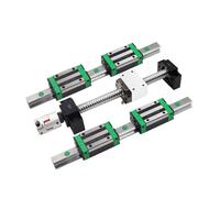 Glissière à roulement linéaire pour rail coulissan Kit de vis à billes SFU1605 1000 mm 1200 mm + rails linéaires HGR20 Guide carré + blocs de chariots HGH20CA for machine CNC(1300mm)