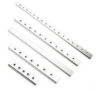 Glissière de barre en T en alliage d'aluminium conçue pour le travail du bois avec scie à table d'établi 100 longueurs 450 mm versions filetées et non filetées (200 mm de type A)