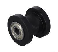 Glissière de chaîne de 8 mm et 10 mm pour une meilleure performance pour VTT et moto tout-terrain (10 mm noir)