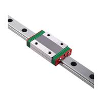 Glissière de guidage à mouvement linéaire en métal 1 bloc coulissant de chariot MGN12H + 1 mini guide linéaire MGN12 100-1000 mm rail linéaire coulissant(450mm)