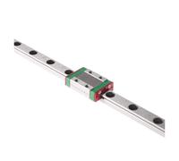 Glissière de guidage à mouvement linéaire en métal 100-1000mm 1 mini guide linéaire MGN15 + 1 bloc coulissant de chariot MGN15H(300mm)