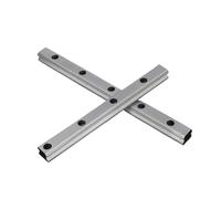 Glissière de guidage à mouvement linéaire en métal Rail de guidage linéaire sans bloc coulissant, 2 pièces HGR45, longueur 150-1000mm, utilisé for graver des pièces(950mm)