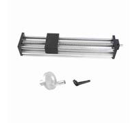 Glissière de guidage de rail linéaire, course de 300 mm, table coulissante manuelle à vis à billes CNC, ± 0,05 mm avec volant, rail coulissant linéaire SFU1605 pour machine de