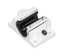Glissière de guidage linéaire TBR16UU, siège de roulement à billes à ouverture élargie, unité coulissante en alliage d'aluminium, forte capacité de charge 16 mm x 63 mm x 42 mm
