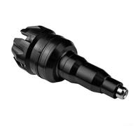 Glissière de protection pour moto, scooter, cyclomoteur M10 avec compatibilité universelle et matériau en alliage d'aluminium anti-chute (noir)