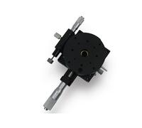 Glissière de réglage manuel de haute précision, axe XRG, plate-forme rotative 80-C