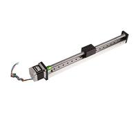 Glissière de scène linéaire à vis à billes Table coulissante en aluminium durable de haute précision avec 57 moteurs, course efficace 400 mm pour machines CNC et équipements