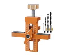 Glissière de tiroir et gabarit - Outil de serrage d'armoire en d'aluminium pour l'installation de porte et de tiroir | Modèle de guide de perçage pour projets d