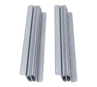 Glissière de tiroir Gearwell, guide de rail d'armoire, 1 paire de rails de tiroir coulissants de 32 pouces, 800-1500 mm, acier laminé à froid, remplacement de roulement de 120 kg