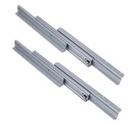 Glissière de tiroir Gearwell, rail de coulisse d'armoire, glissière dissimulée de 32 pouces, rail coulissant à 3 sections 800-1850 mm pour armoire inférieure d'escalier