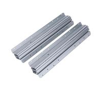 Glissière de tiroir Gearwell, rail de rail d'armoire, glissière coulissante sous le plan 400-700 mm, support de charge de 120 kg, support inférieur pour tiroir