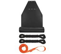 Glissière de traînée en cerf robuste - 7 traîneaux en PVC, équipement de chasse épaissi, chariot de chasse avec trou de corde, accessoires de chasse portables, outils de traction extérieurs robustes |