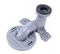 Glissière de tuyau de toilette offrant une connexion fiable entre la bride de toilette et le tuyau d'évacuation dans les salles de bains standard